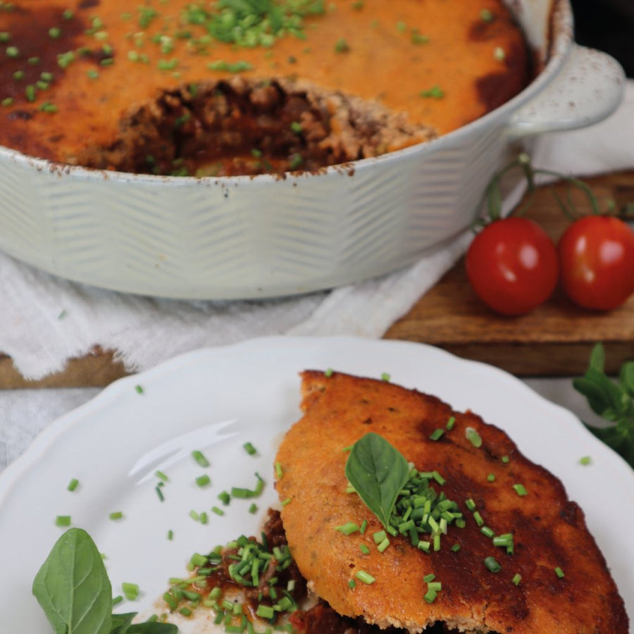 Griekse moussaka ovenschotel