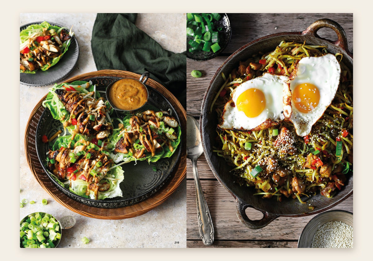 Lisa Kookt Wereldgerechten: slawraps en taugé nasi