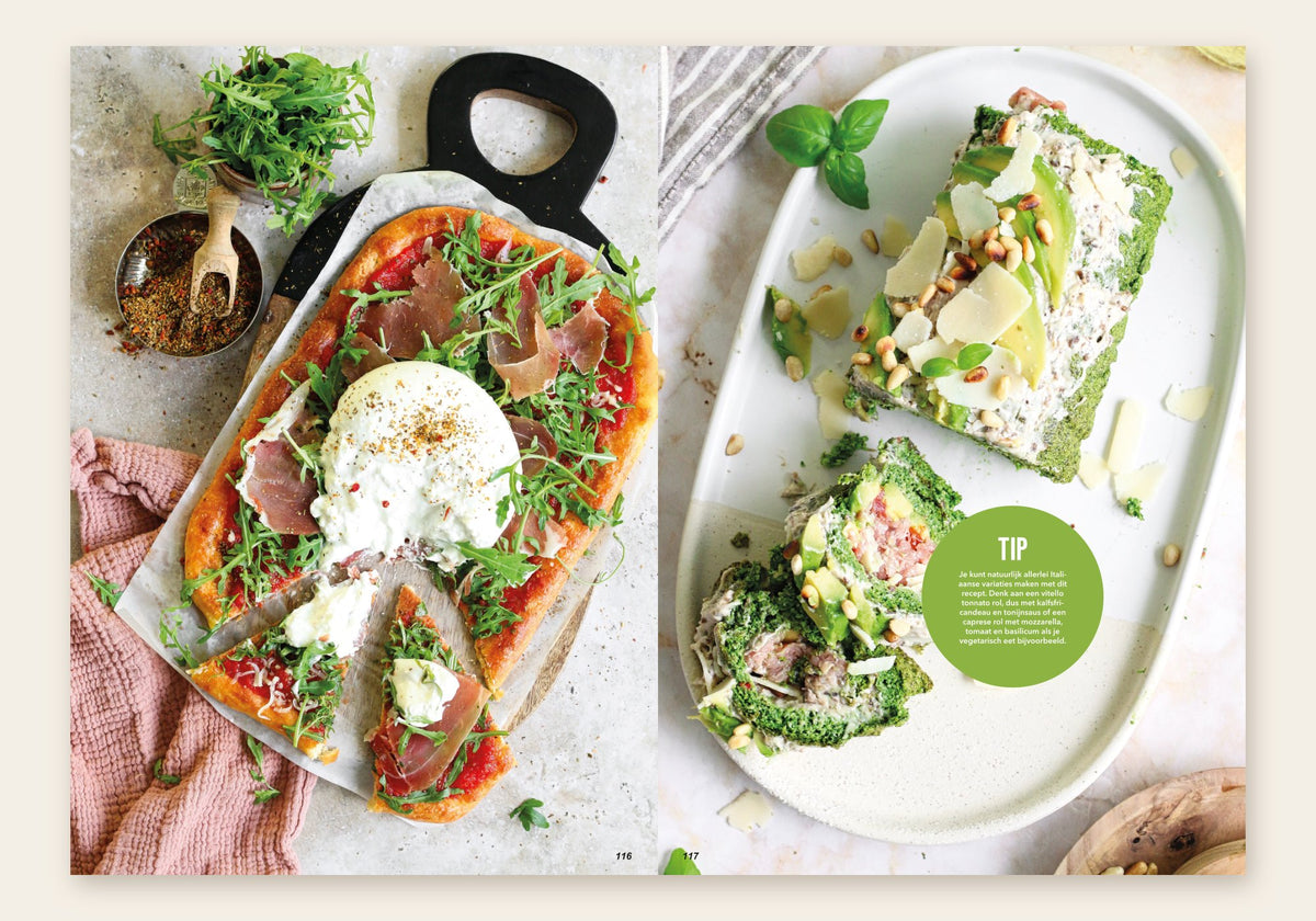 Lisa Kookt Wereldgerechten: pizza prosciutto met burrata
