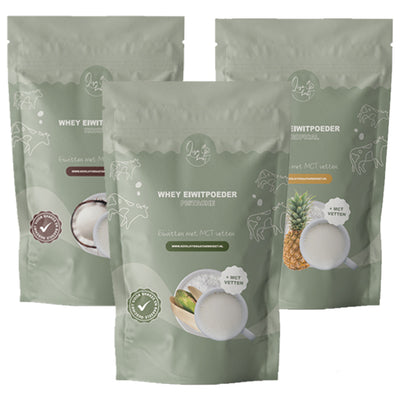 Eiwitpoeder Nieuwe Smaken voordeelpakket