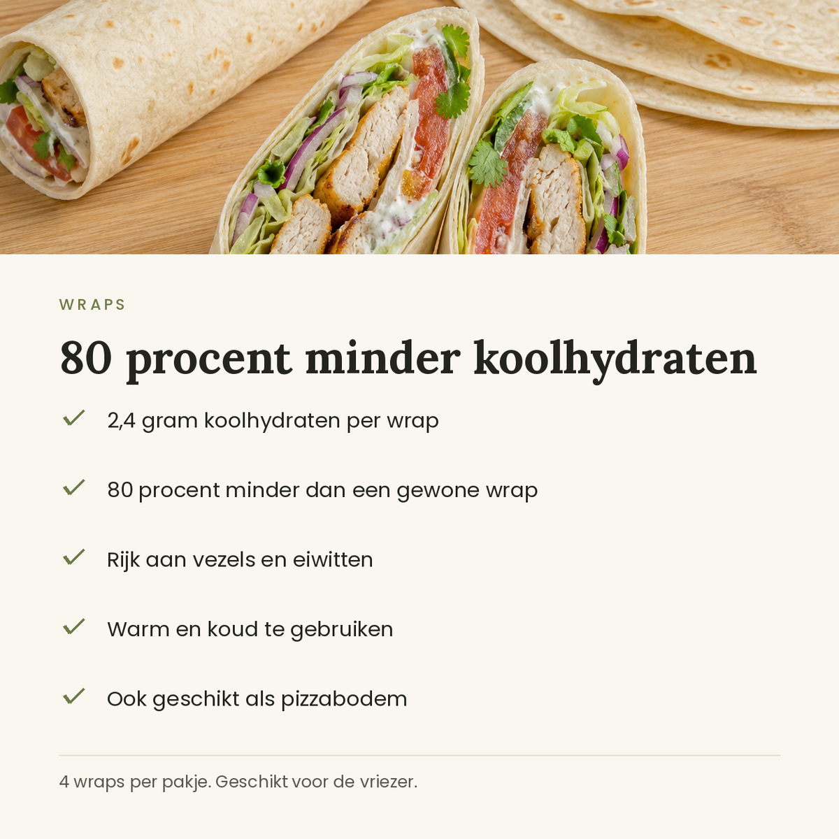 Wraps voordelen