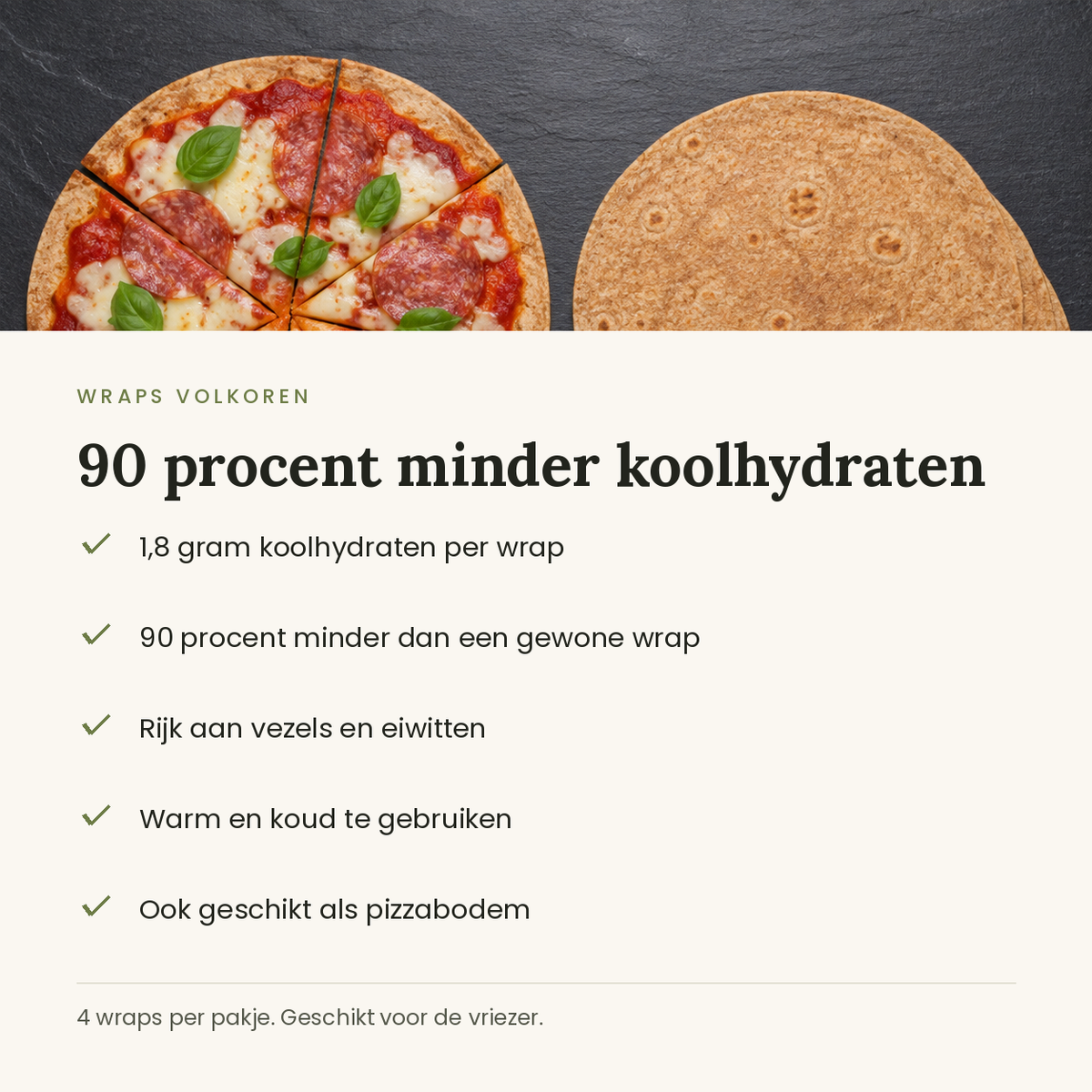Wraps volkoren voordelen