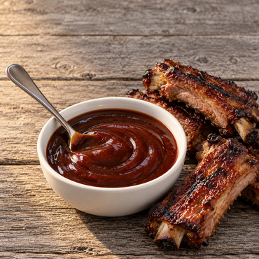 BBQ saus Rabeko met spareribs