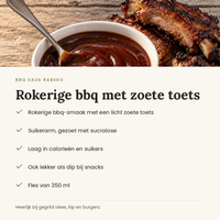 BBQ saus Rabeko voordelen