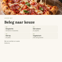 Proto Pizza toepassingen