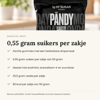 Snoepjes Drop kenmerken