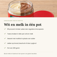 Chocolade pasta duetto voordelen