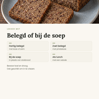 Lijnzaad brood toepassingen
