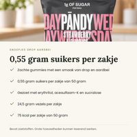 Snoepjes Drop Aardbei kenmerken