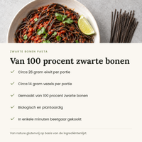 Zwarte bonen pasta voordelen