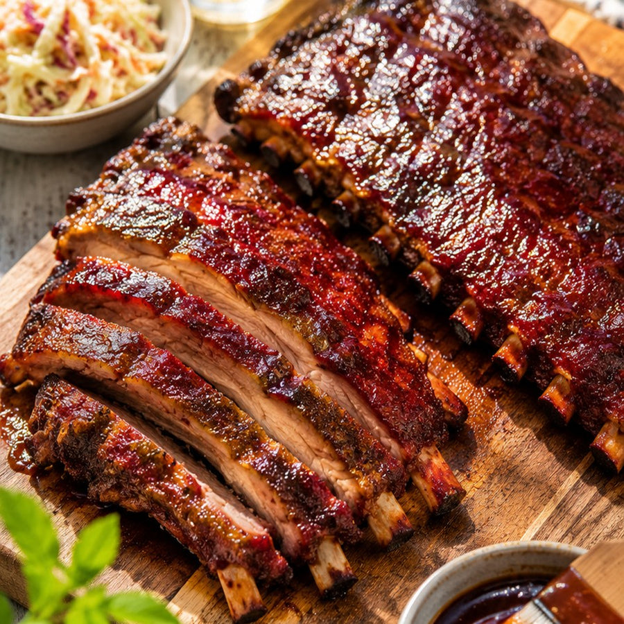Low & slow gegaarde spareribs