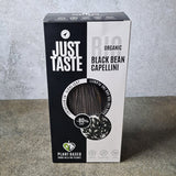Zwarte bonen pasta