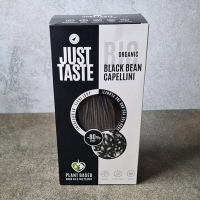 Zwarte bonen pasta